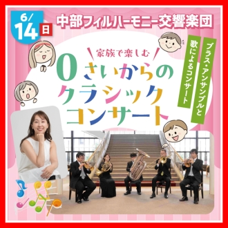 0さいからの家族で楽しむクラシック・コンサート